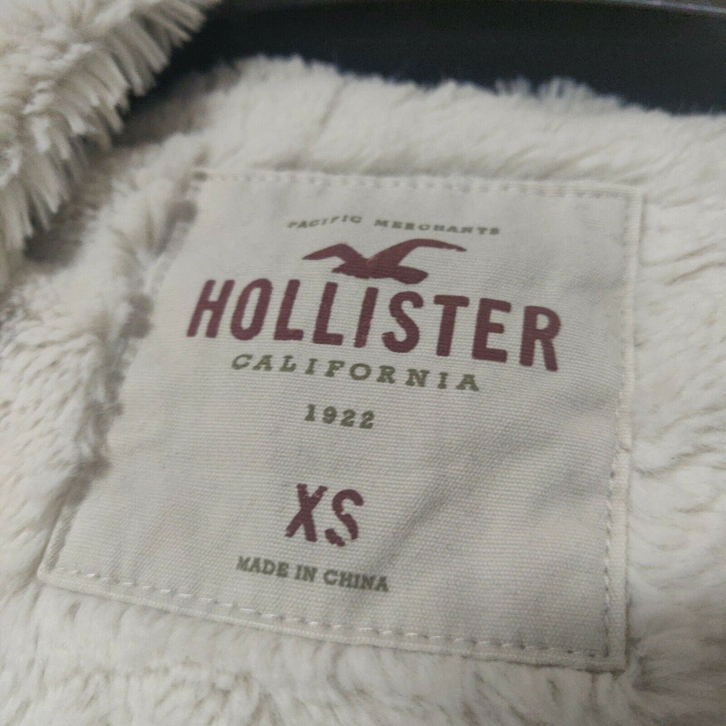 Hollister Grey Fleece Full Zip Pullover Hoodie Women Size XS
