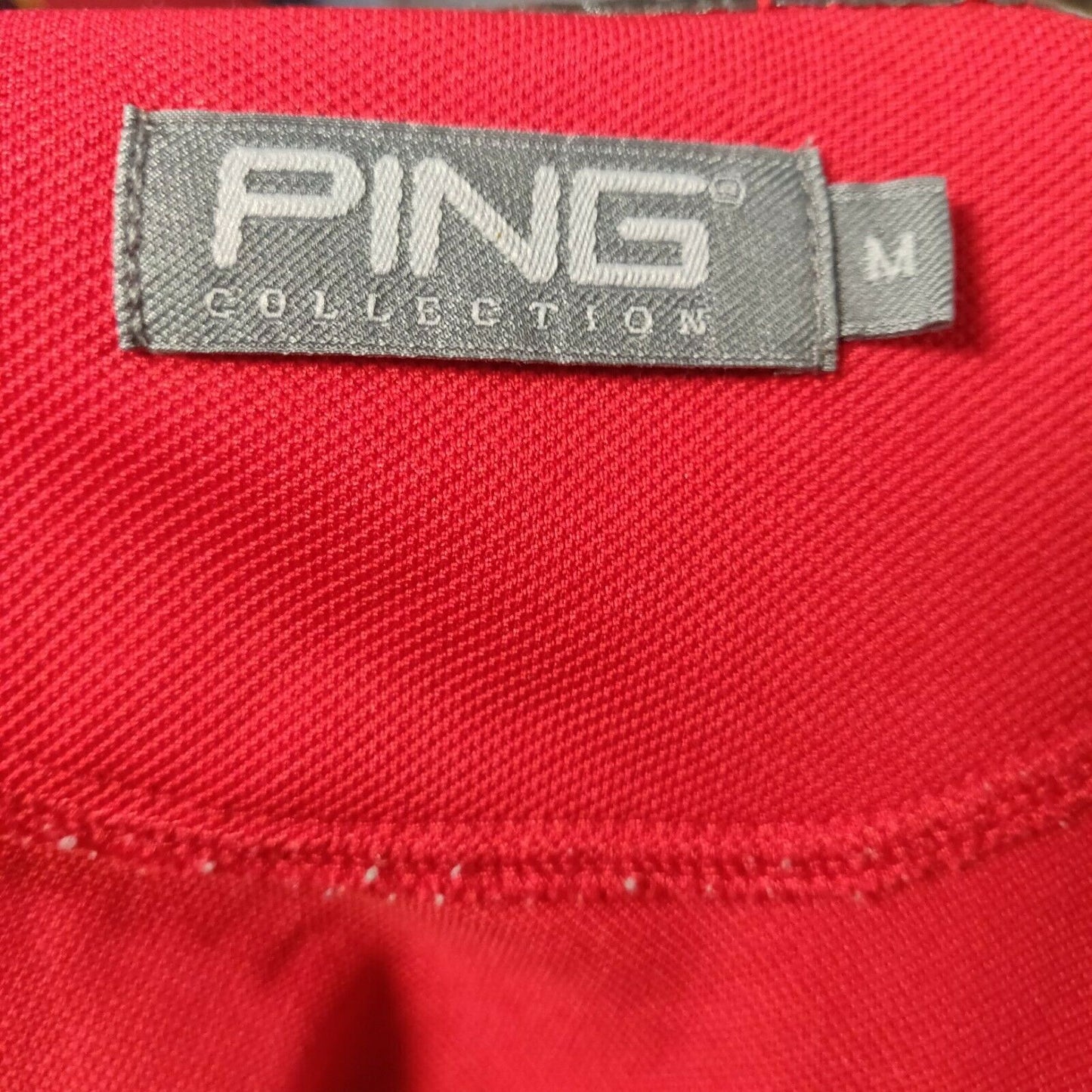 PING Collection Red Golf Polo Men Size Medium