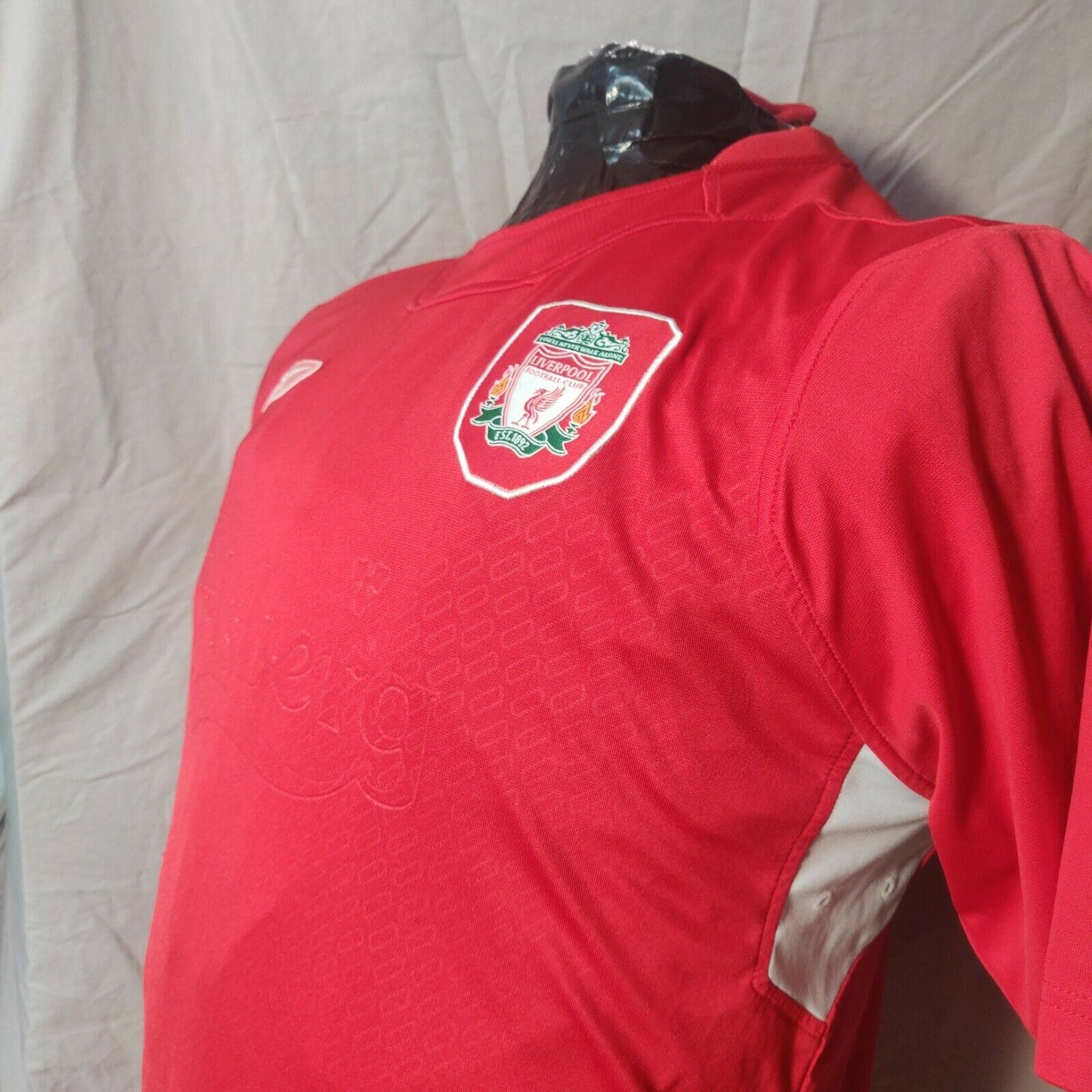 Liverpool FC 2005/06 Red Reebok Alonso Jersey Men Size Medium
