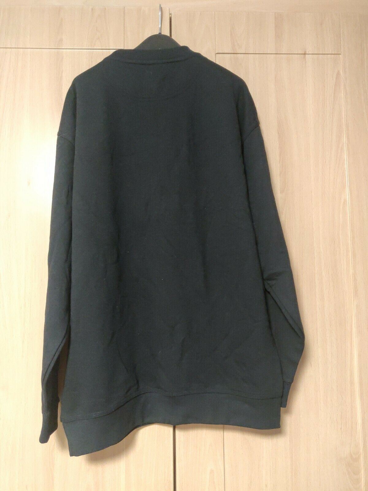 ORN Black Sweatshirt Long Sleeve Jumper Men Size Large
