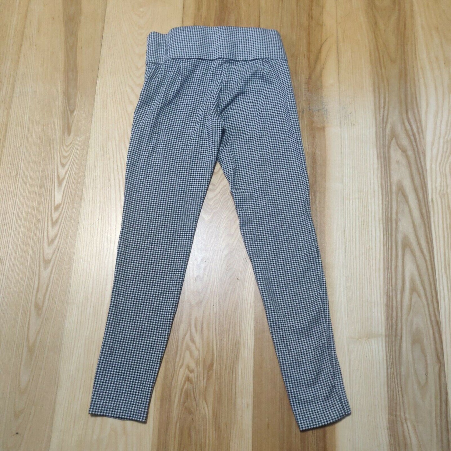 Zara Grey Plaid Pants Trousers Women Size XS