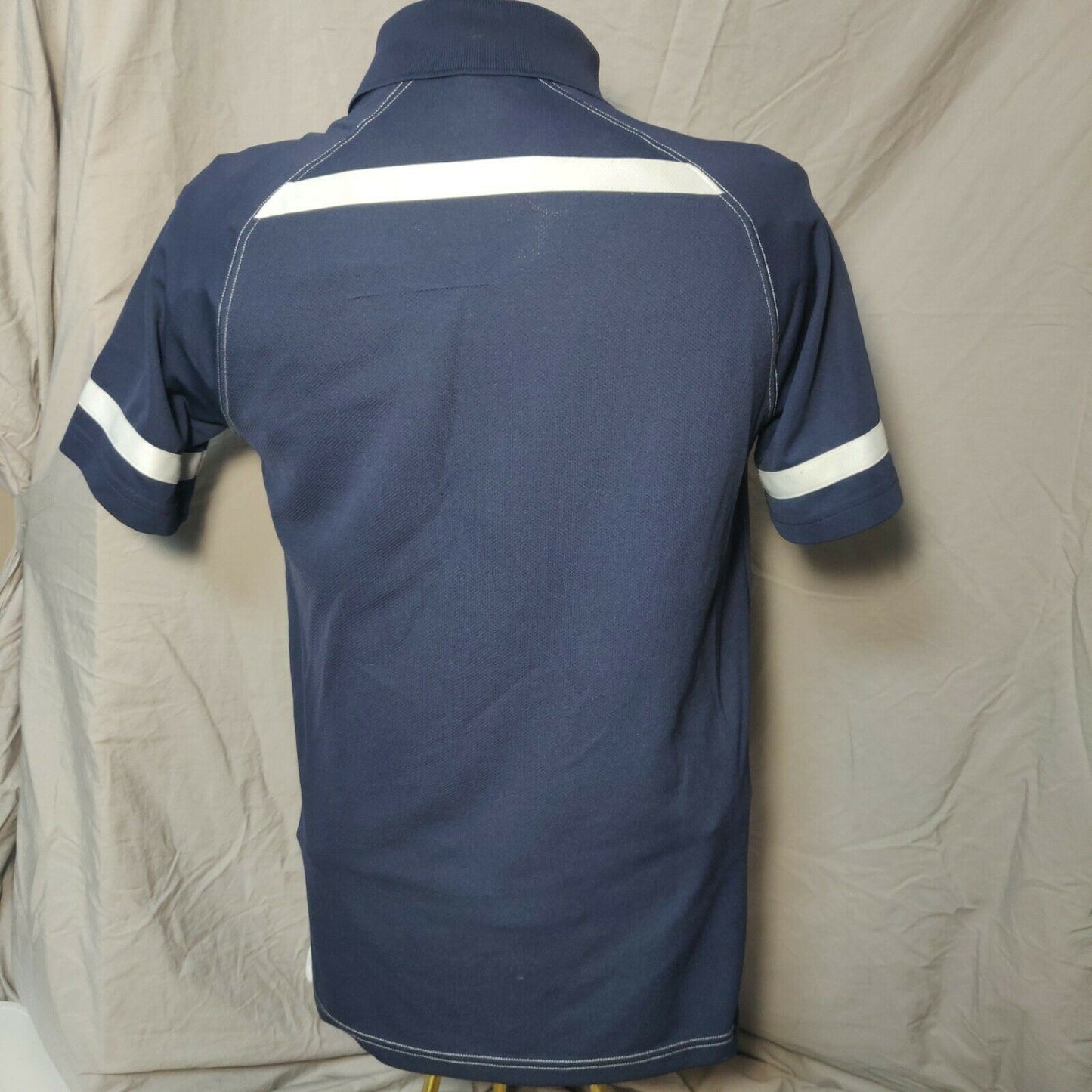 Under Armour Heatgear Navy Loose Polo Shirt Men Size Small