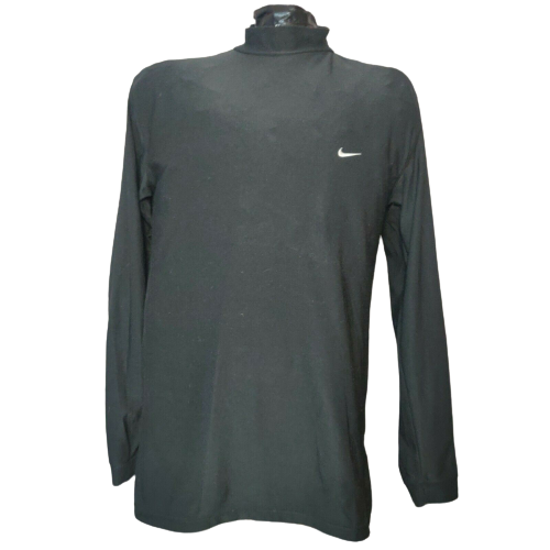 Nike Dri-Fit Black Sweatshirt Long Sleeve Men Size Large