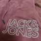 Jack & Jones Vintage Purple Sweatpants Men Size Large