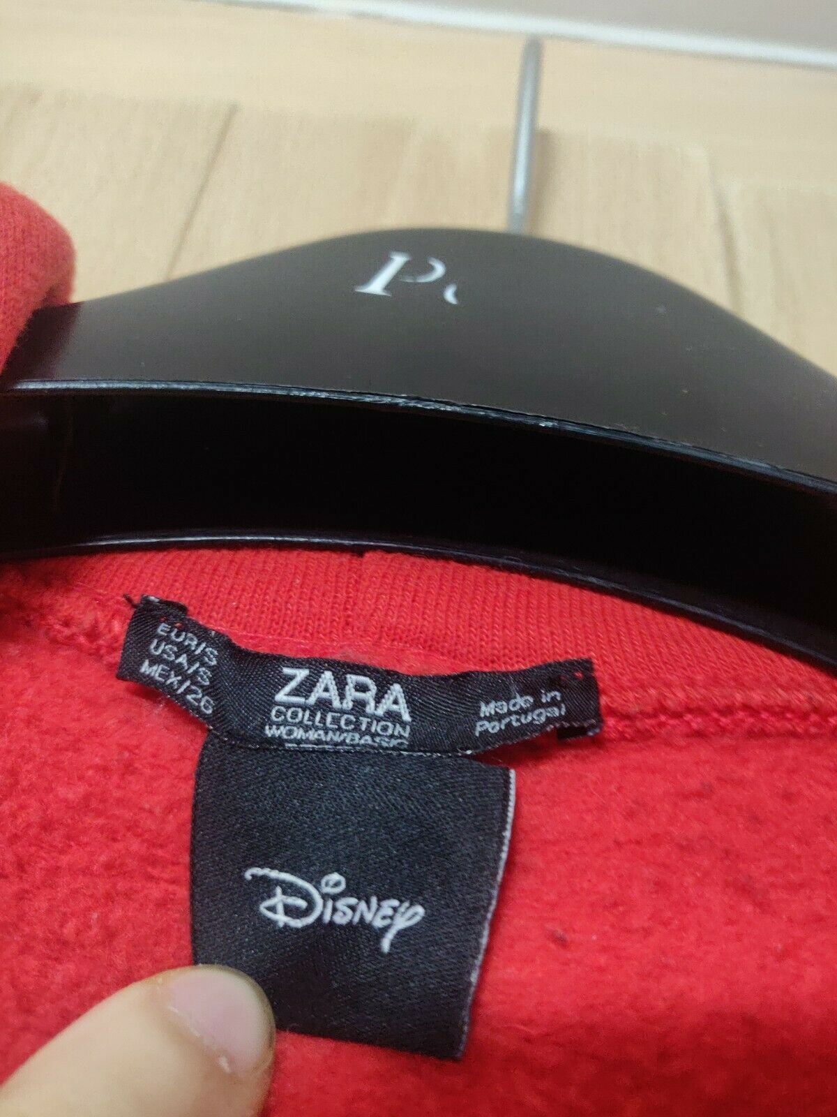 Zara Disney Snow White Red Hoodie Women Size Small