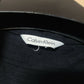 Calvin Klein Black 1/4 Button Polo Shirt Men Size Medium