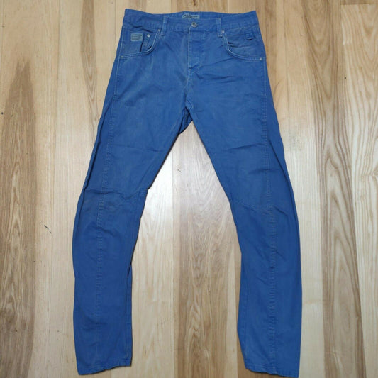 Jack & Jones Vintage Blue Chino Trousers Slim Fit Men Size W32/L34