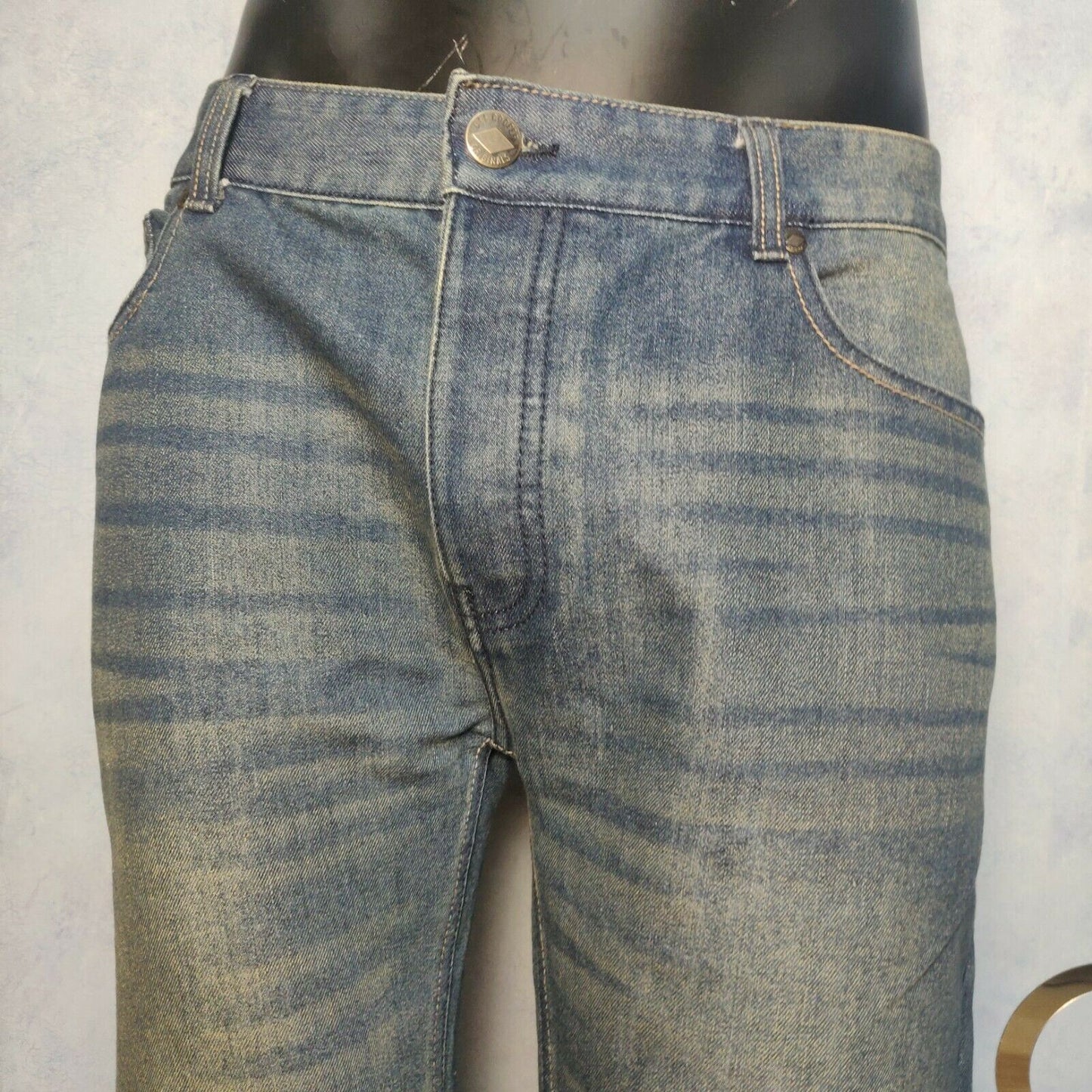 Lee Cooper Blue Slim Jeans Men Size 32W/34L