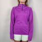 Pro Touch Purple Sweatshirt 1/4 Zip Women Size UK 10
