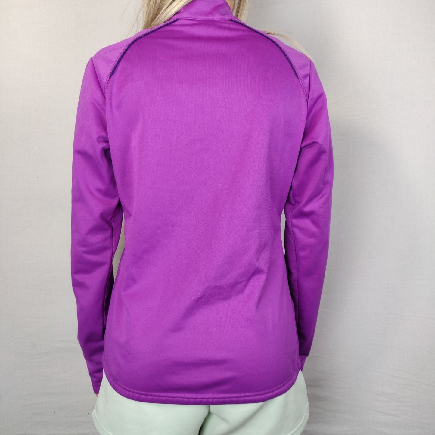 Pro Touch Purple Sweatshirt 1/4 Zip Women Size UK 10