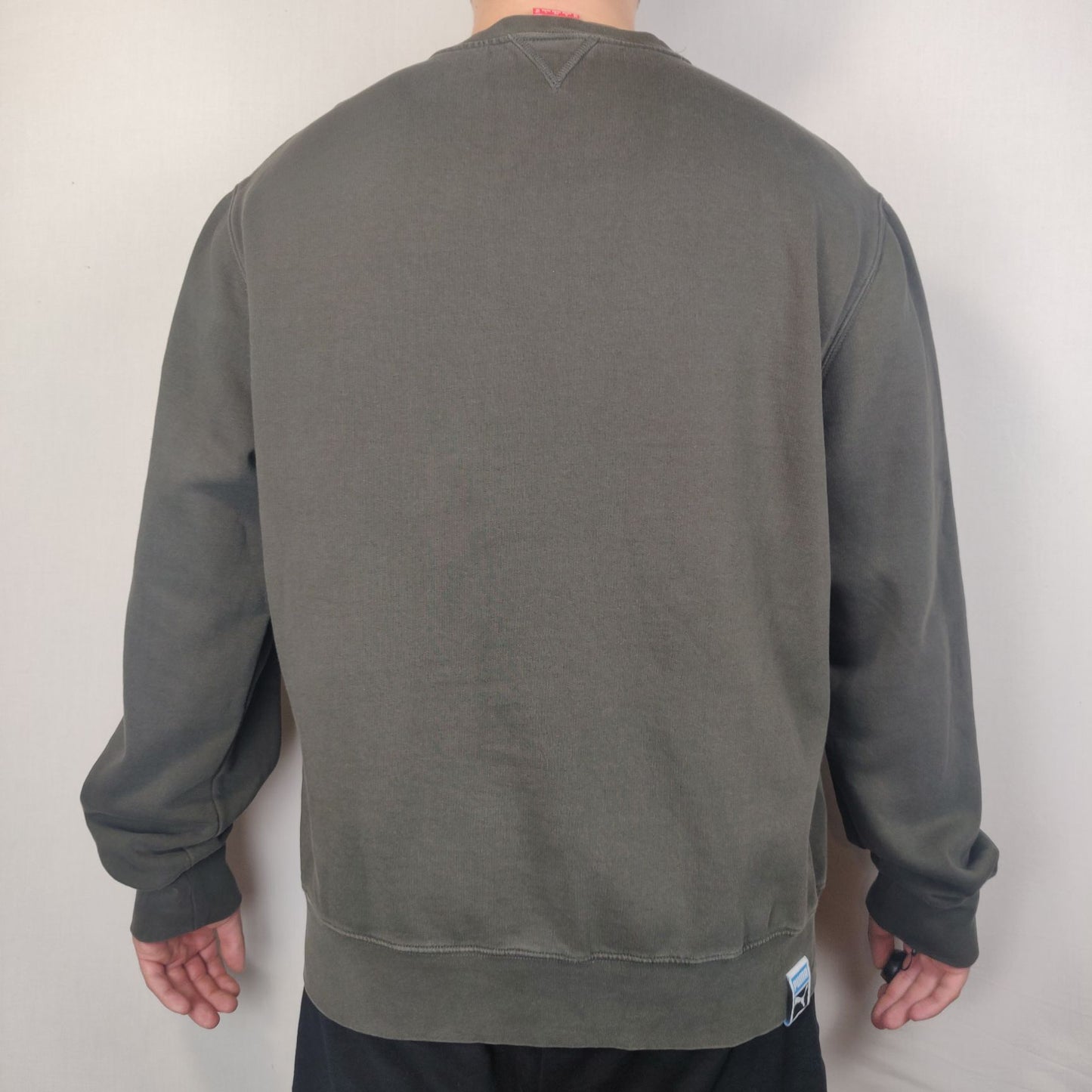 Puma Original Athletic Green Sweatshirt Long Sleeve Men Size XL