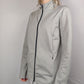 Crivit Grey Full Zip Sweatshirt Long Sleeve Women Size Medium UK 12-14