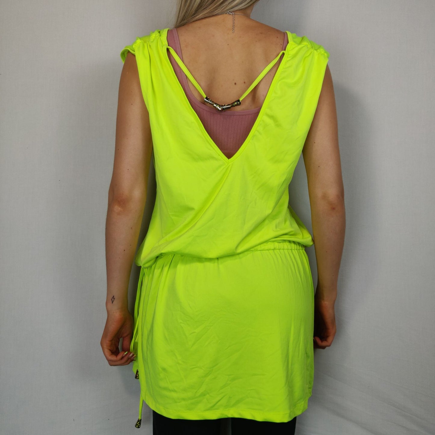 Green Dress Sleeveless Women Size Small
