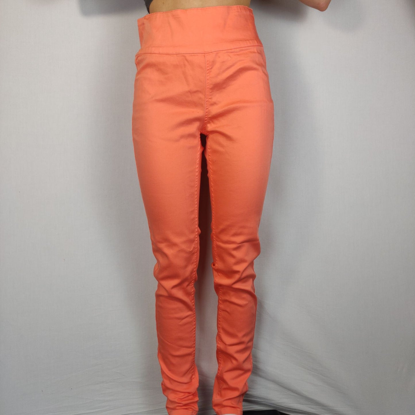 Pieces Coral High Waist Trousers Women Size Medium/Large