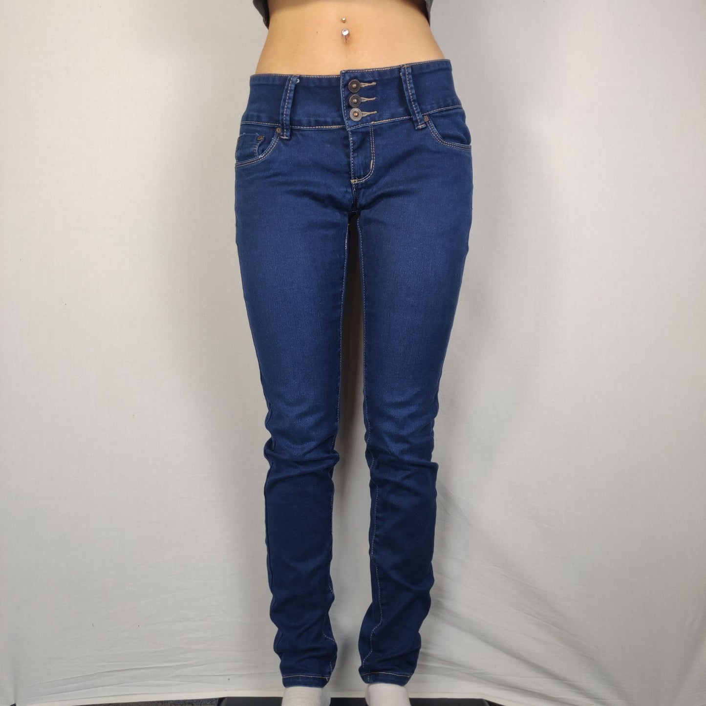 Ex Miss Blue Skinny Fit Jeans Women Size 38