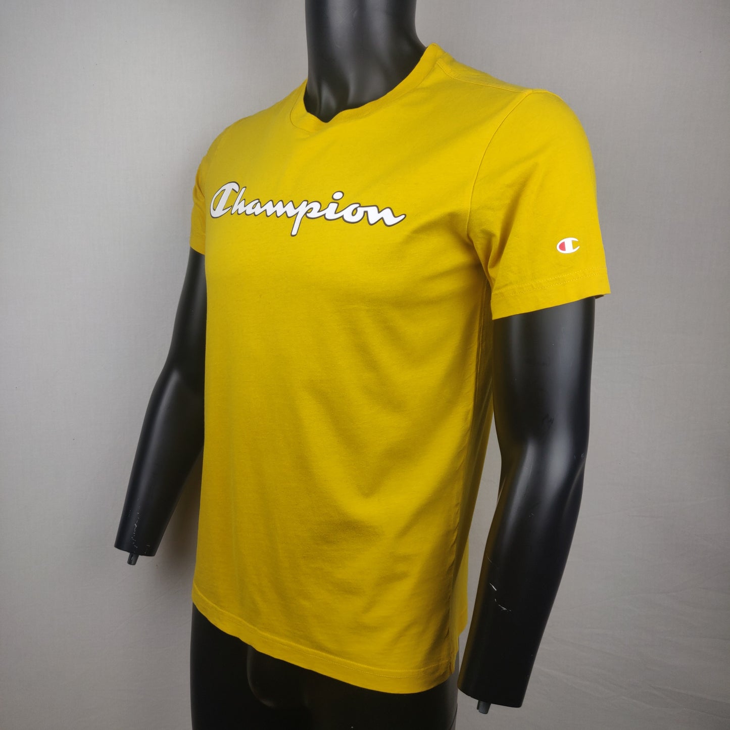 Champion Yellow T-Shirt Men Size XS