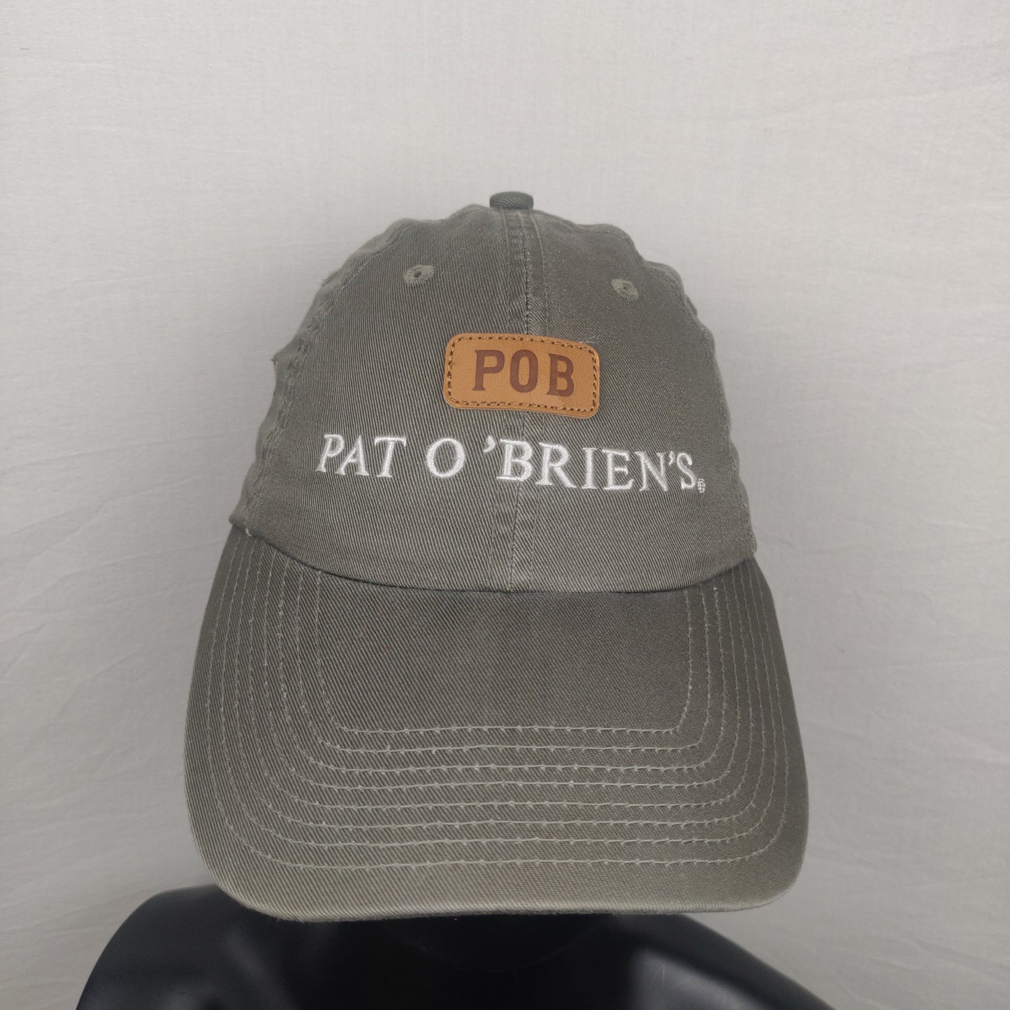 POB Pat O'Brien's Grey Cap Men One Size Fits All