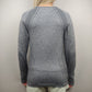 Workout By Atmosphere Grey Compression Sweatshirt Women Size UK 14-16