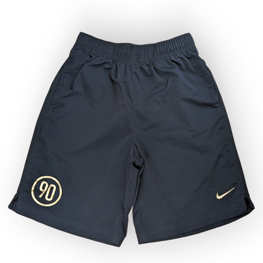 Nike Dri Fit T90 Navy Vintage Training Shorts Boys Size Large