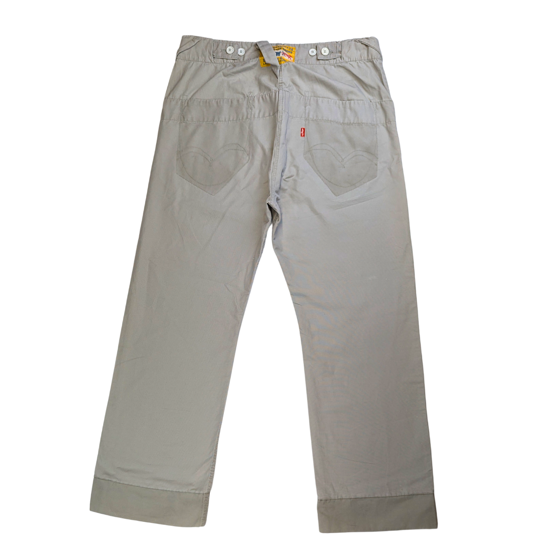 Levi's Grey Vintage Straight Fit Jeans Men Size W36/L30