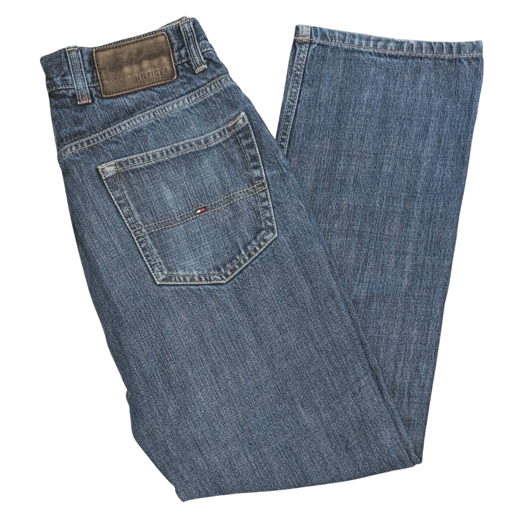 Tommy Hilfiger Blue Madison Straight Fit Jeans Men Size W32/L30