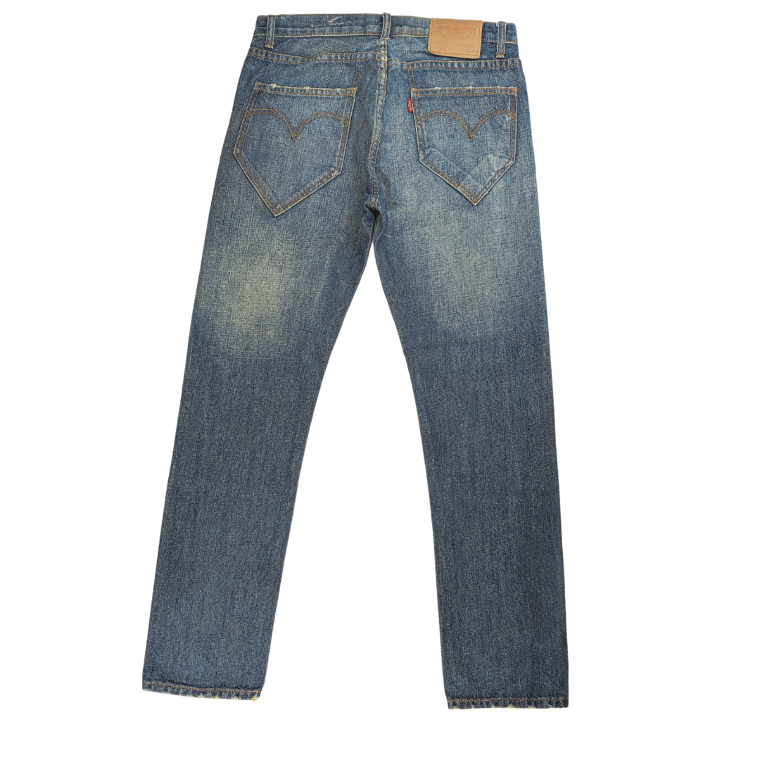 Levi's 505 Blue Straight Fit Jeans Men Size W32/L32